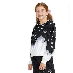 Lot of four like new hoodies and sweatshirts girls 8-10 years